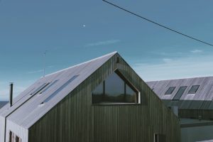 Metal Roof Repair Vector Background