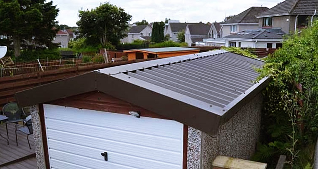 cost of replacing a garage roof repair